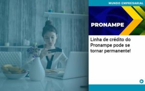 Linha De Credito Do Pronampe Pode Se Tornar Permanente Organização Contábil Lawini - Nova Contábil Digital