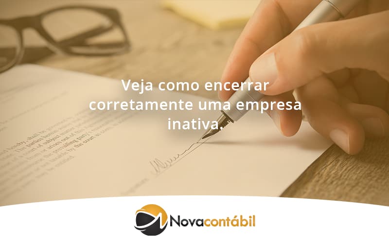 Encerrar Empresa Nova - Nova Contábil Digital